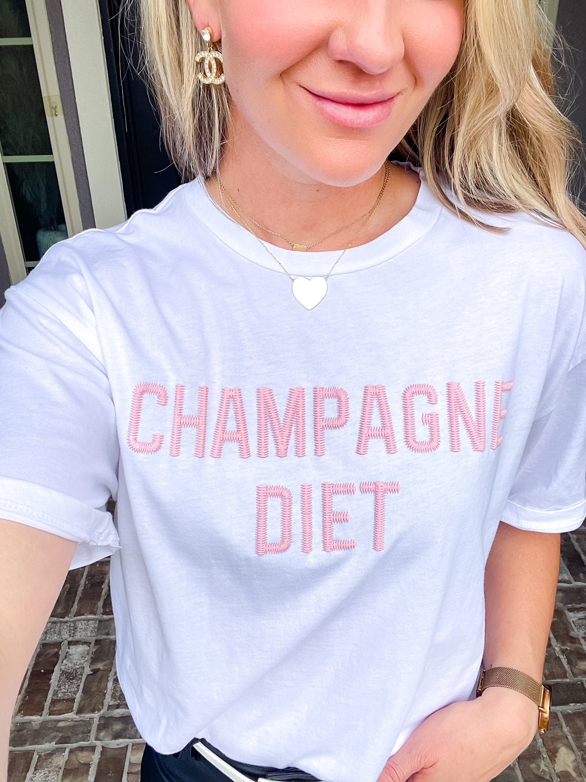 Champagne Diet Tee