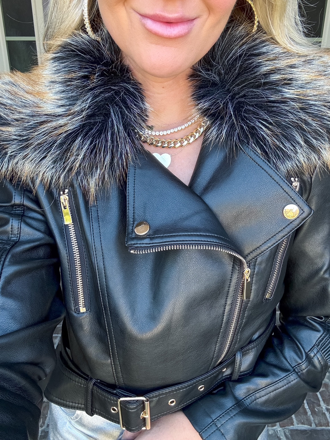 Luxe Vegan Fur Jacket