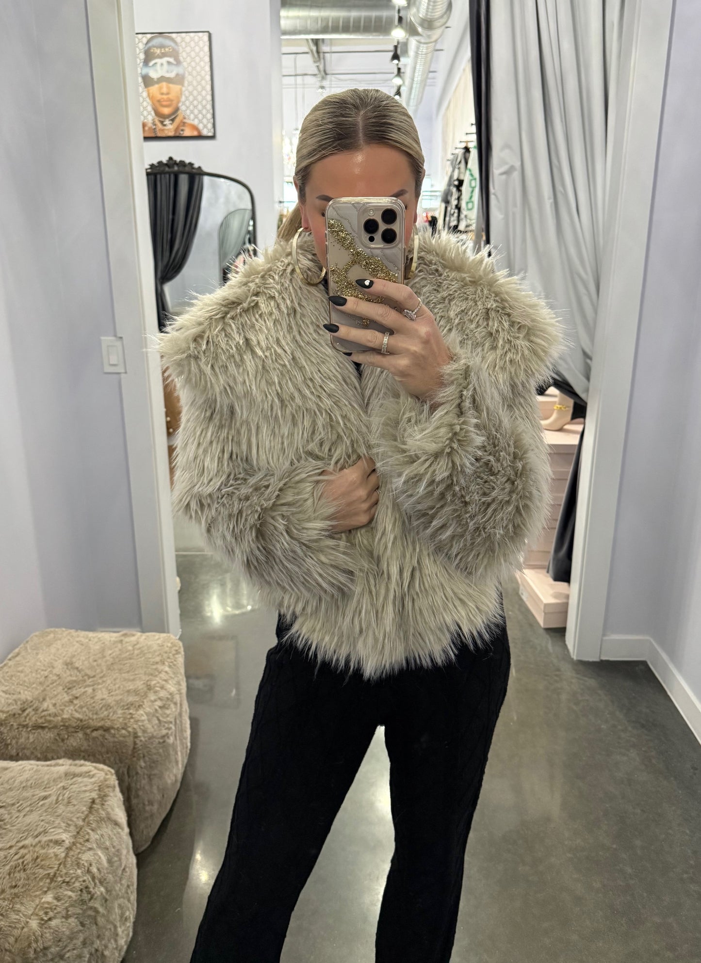 Uptown Girl Fur Coat