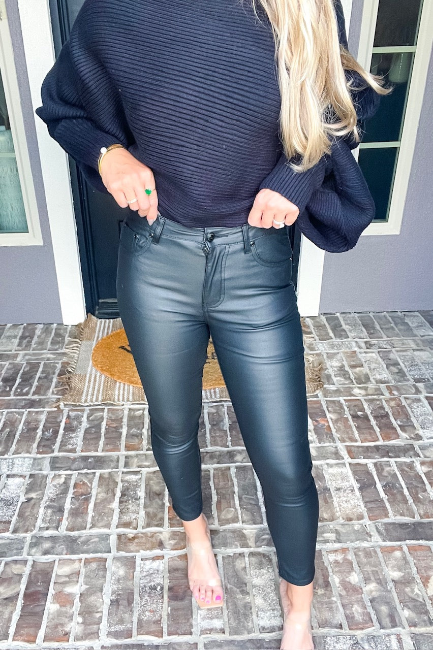 Working It Faux Leather Pant