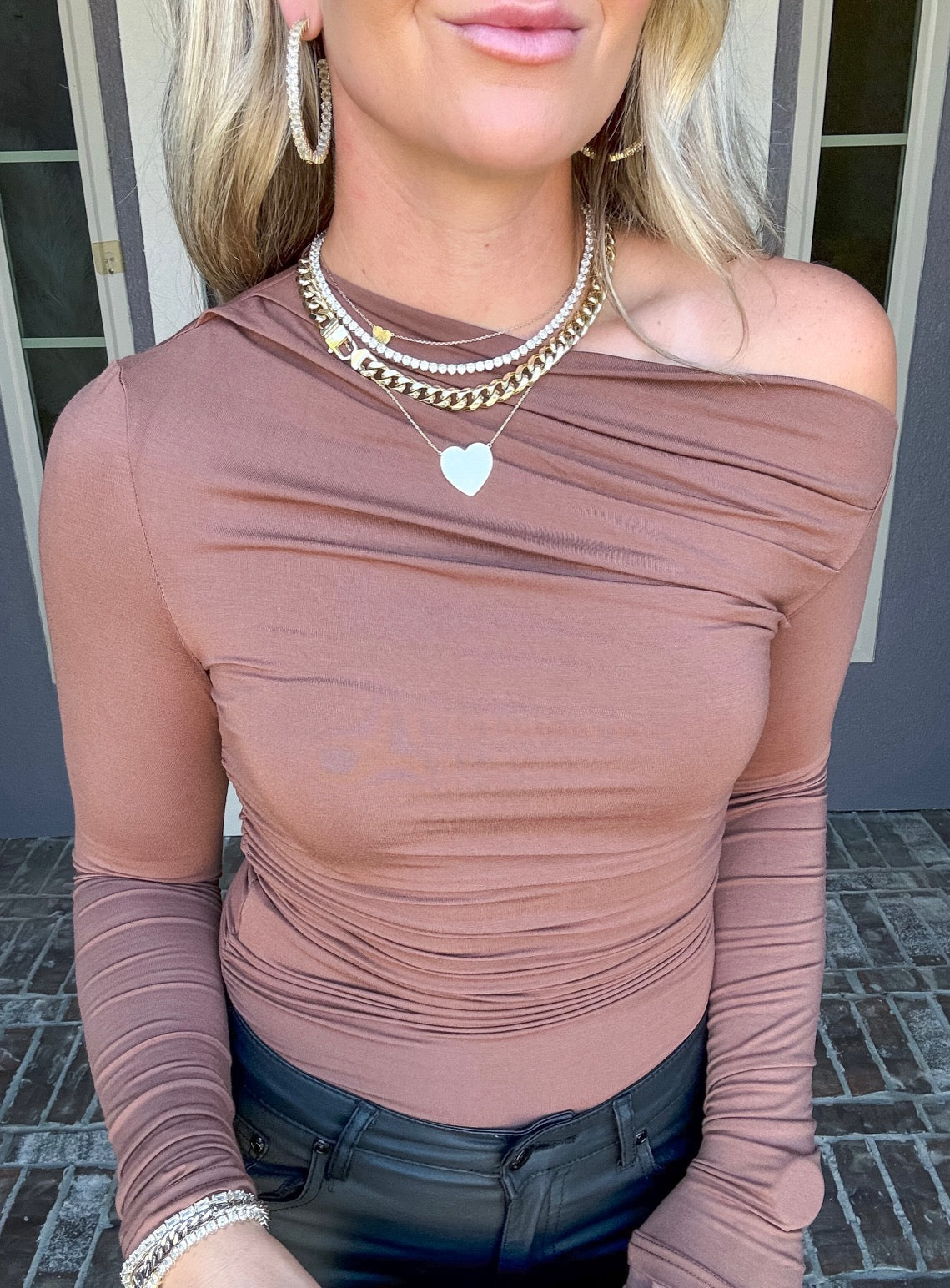 Sweet Romance Off Shoulder Top