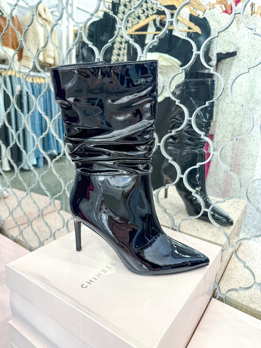 Patent Leather Boots