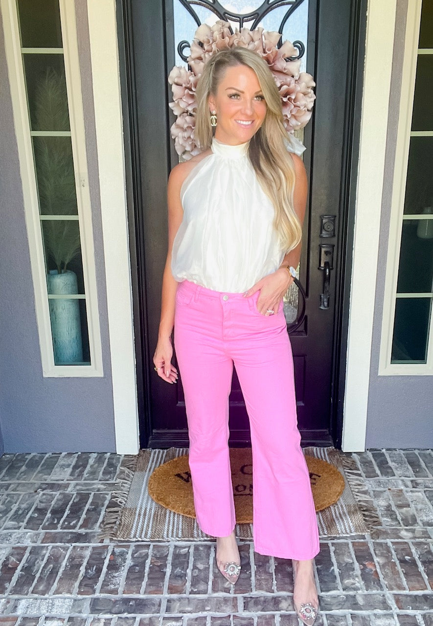 Pretty In Pink Pants