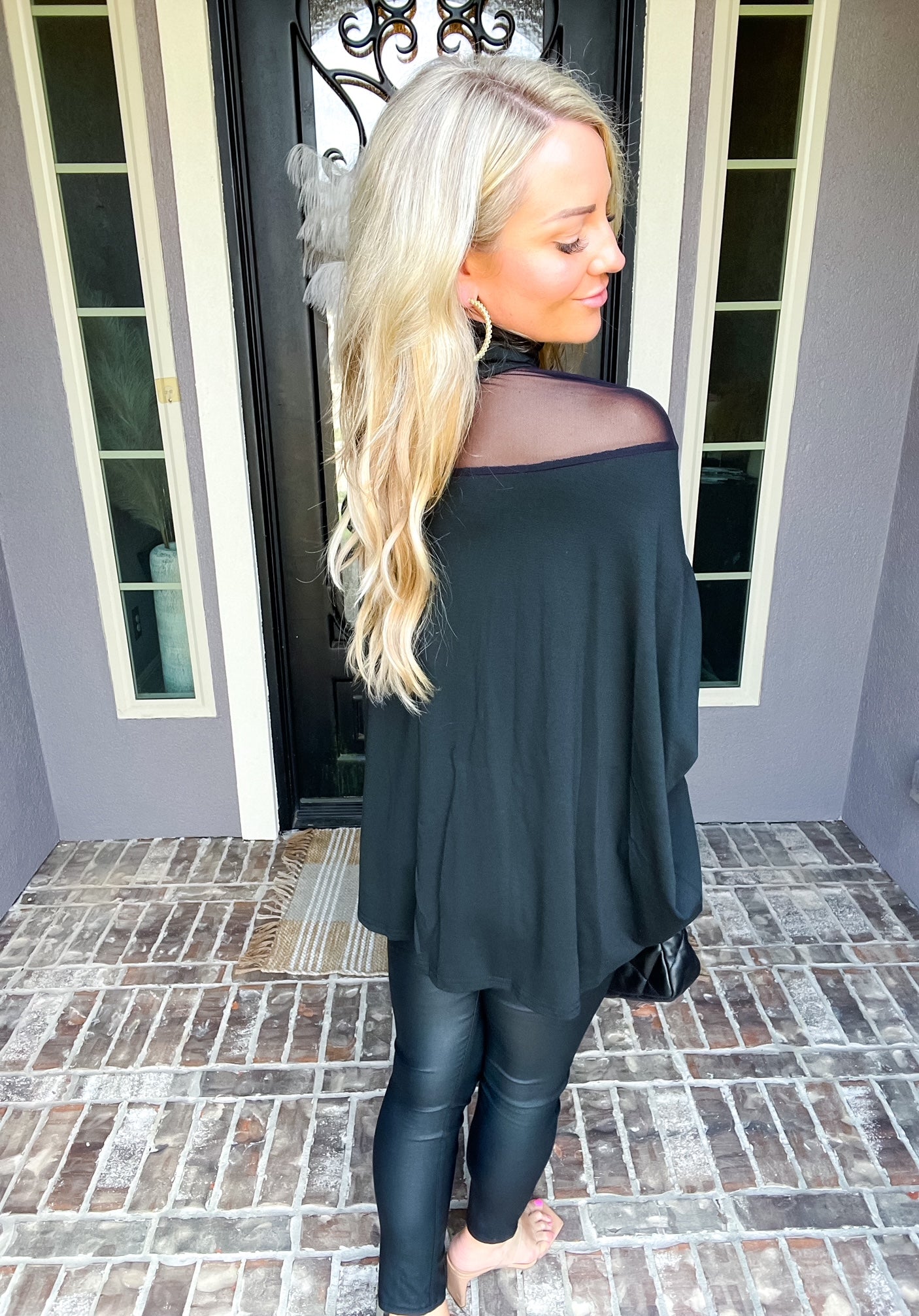 Always Cozy Batwing Top