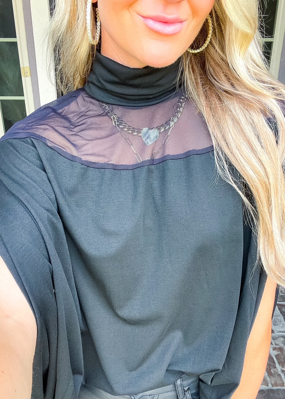 Always Cozy Batwing Top