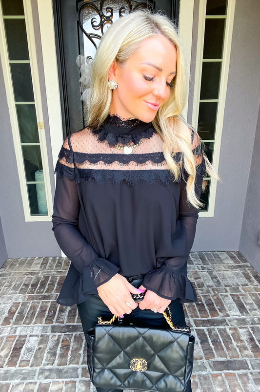 Call It Love Lace Blouse