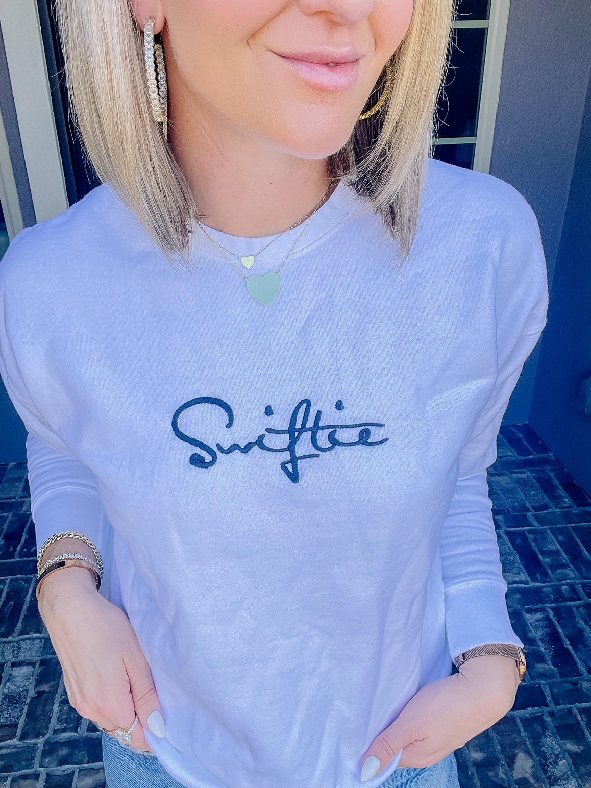 Swiftie Sweater - White