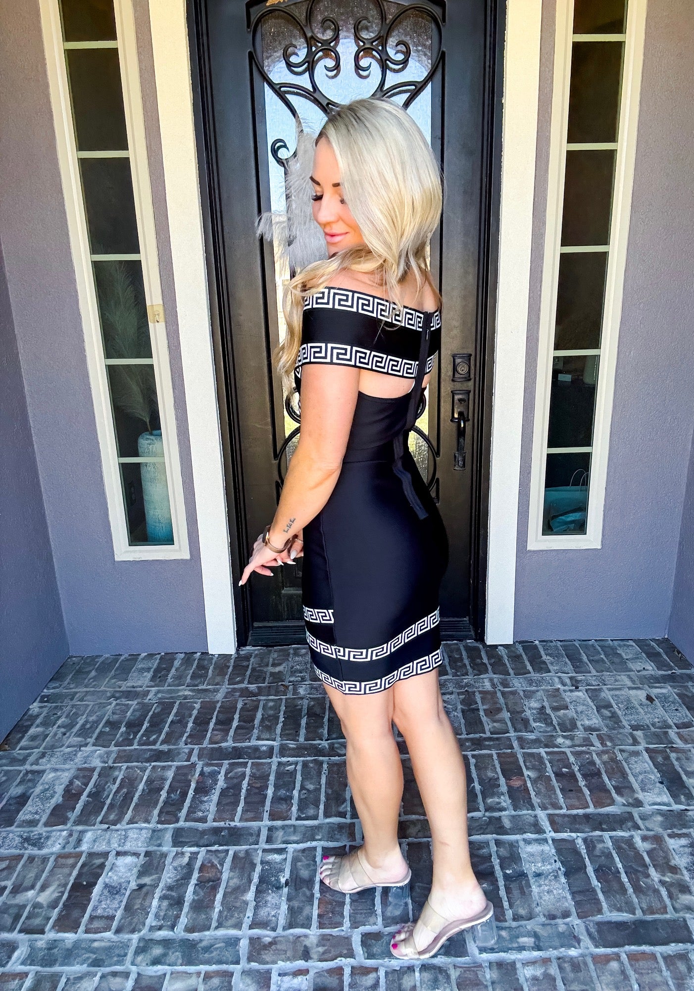 Egyptian Affair Bandage Dress