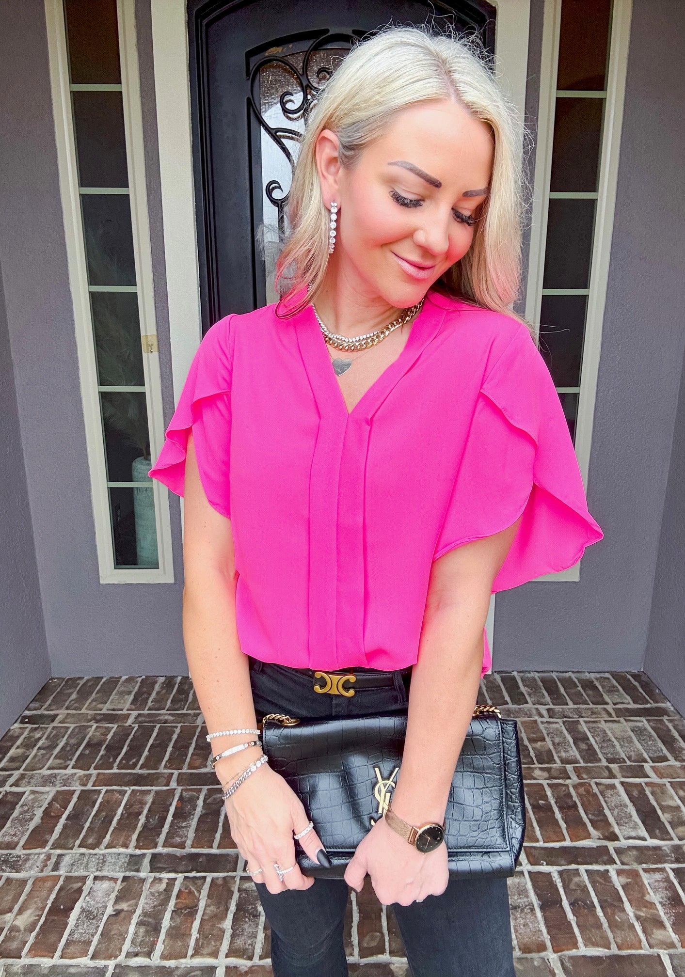 Hot Pink Fever Blouse