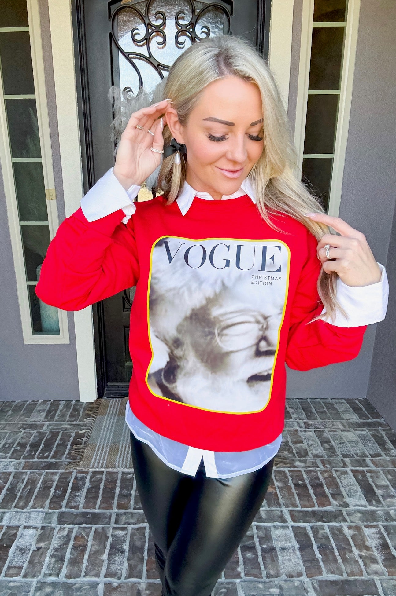 Vogue Santa Sweatshirt